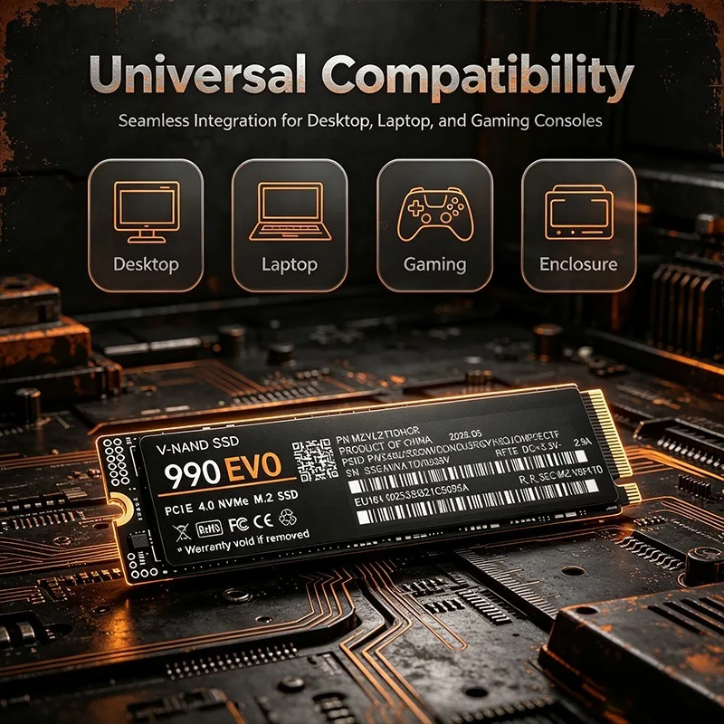 SSD NVMe M.2 per gaming 990 EV - M.2 Nvme 4Tb Pcie 4.0 Ssd recensione e prezzo