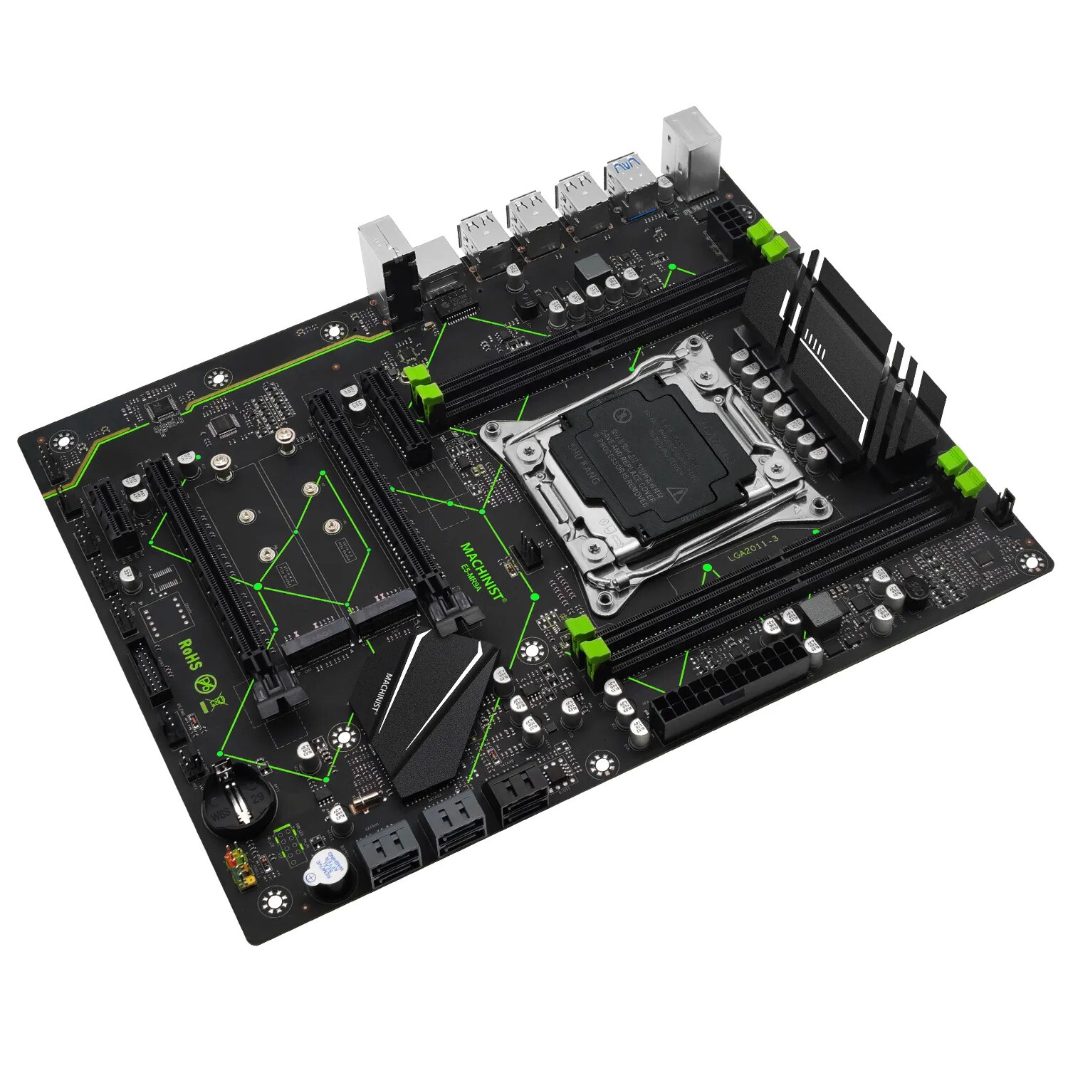 MACHINIST E5 MR9A V1.0 X99 Sup - X99 Dual Cpu Motherboard Combo recensione e prezzo