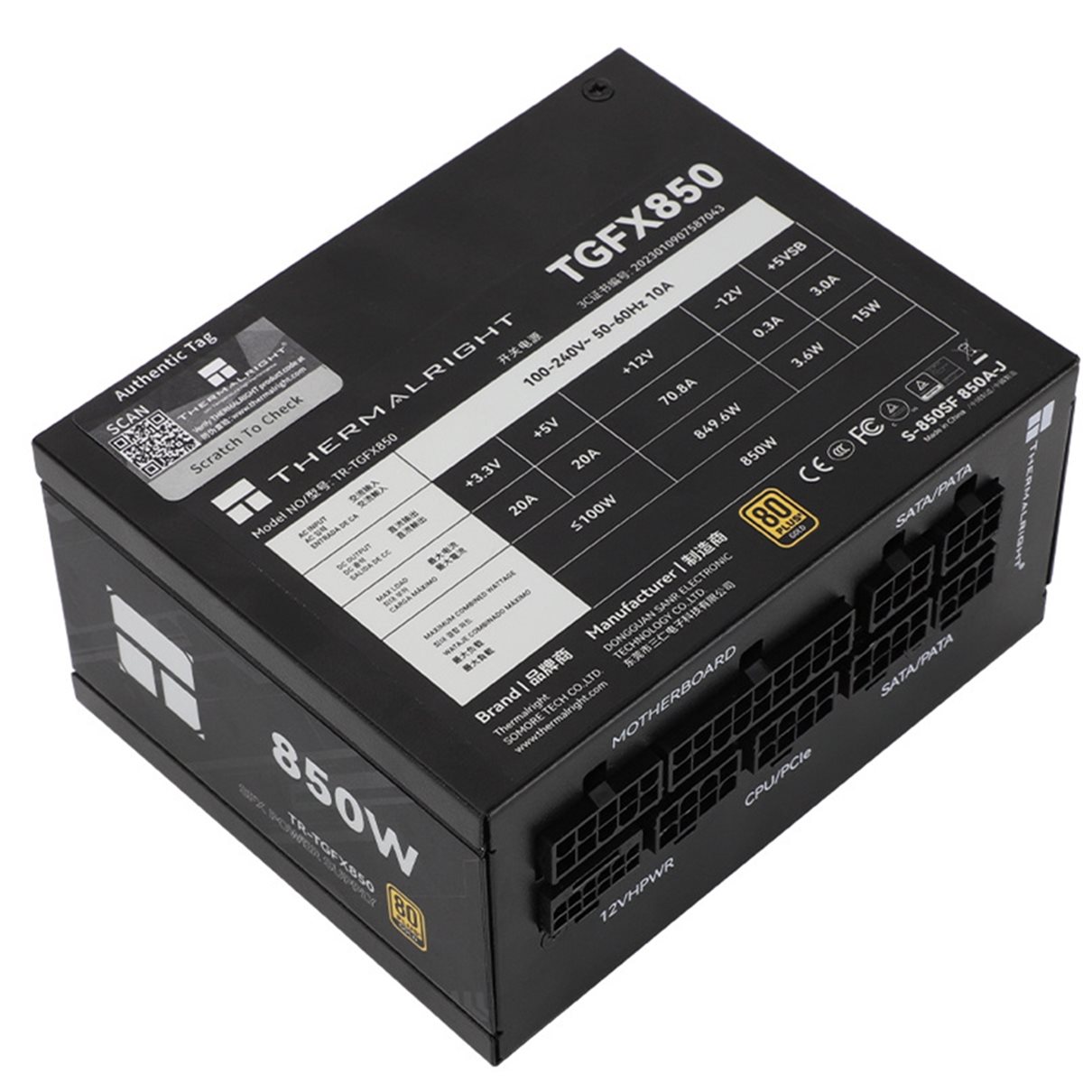 [AC18 Digital]/ TR-TGFX850 Ali - Sfx Power Supply 850W Gold recensione e prezzo